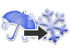 雨轉雪