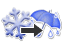 snow to showers