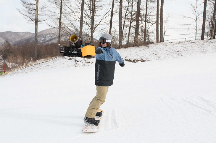 Side-slipping (Toe edge) - Japan Ski Guide